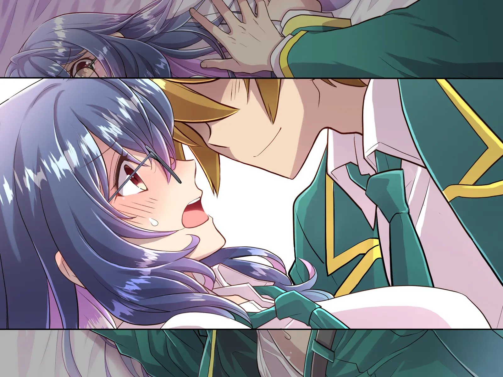 Noroi De Nyotaika Shita Megane De Noppona Ore Ga Namaiki Kouhai To H Suru Koto Ni Natta Koto No Tenmatsu | 저주로 여체화해버린 안경에 키다리인 내가 건방진 후배와 H 해버리게 된 사건의 전말
